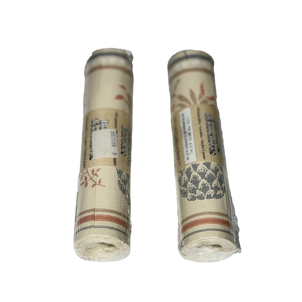Norwall Pre-pasted Decorative Pineapple Border 2 5-yd Spools 30' Total Sealed